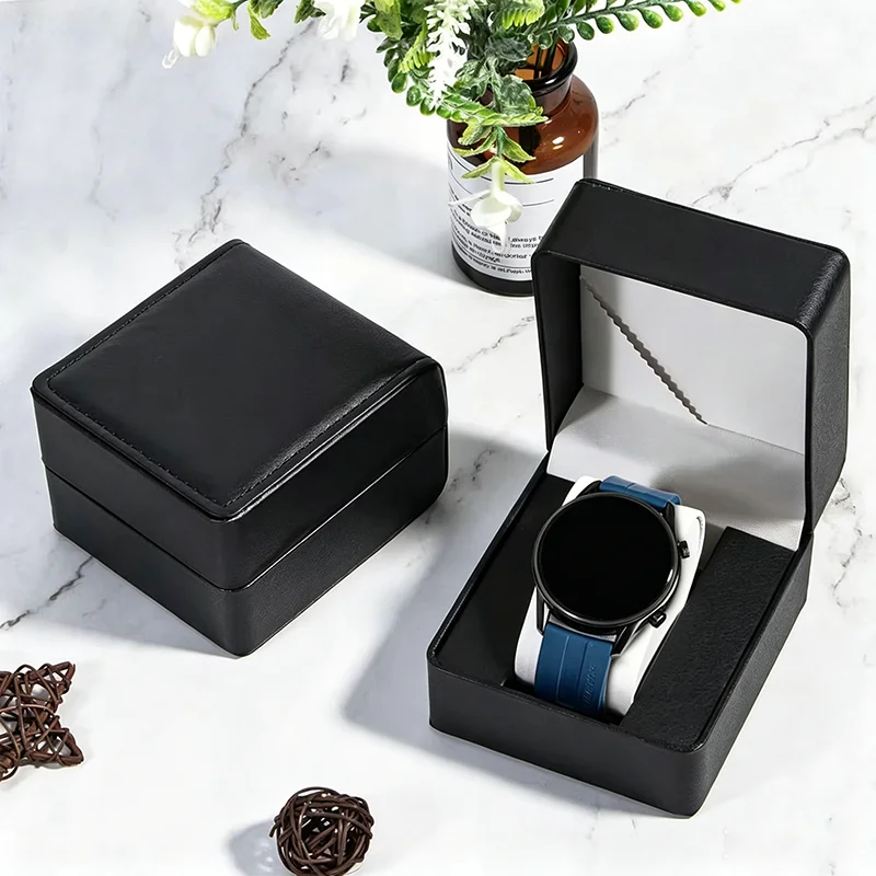 1PC PU Single Watch Display Ca - Jewelry Watches Box 评论和价格