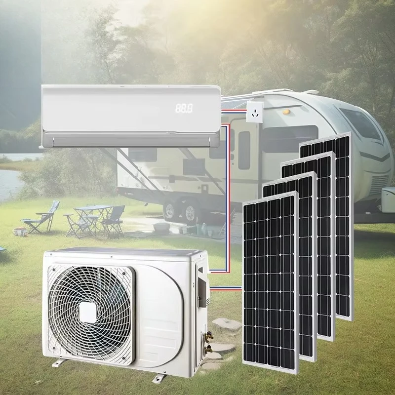 24000 Btu 24V 48v off-grid solar AC air conditioner Dc/AC hybrid  air conditioner