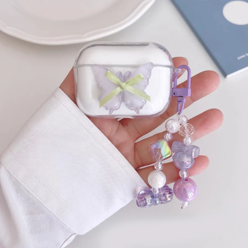 Lindo Para Apple Airpods 4 Funda Airpods Pro 2/Airpods3/Airpod 2 Funda Colgante De Dibujos Animados Moda Funda Para Auriculares Air Pods Pro