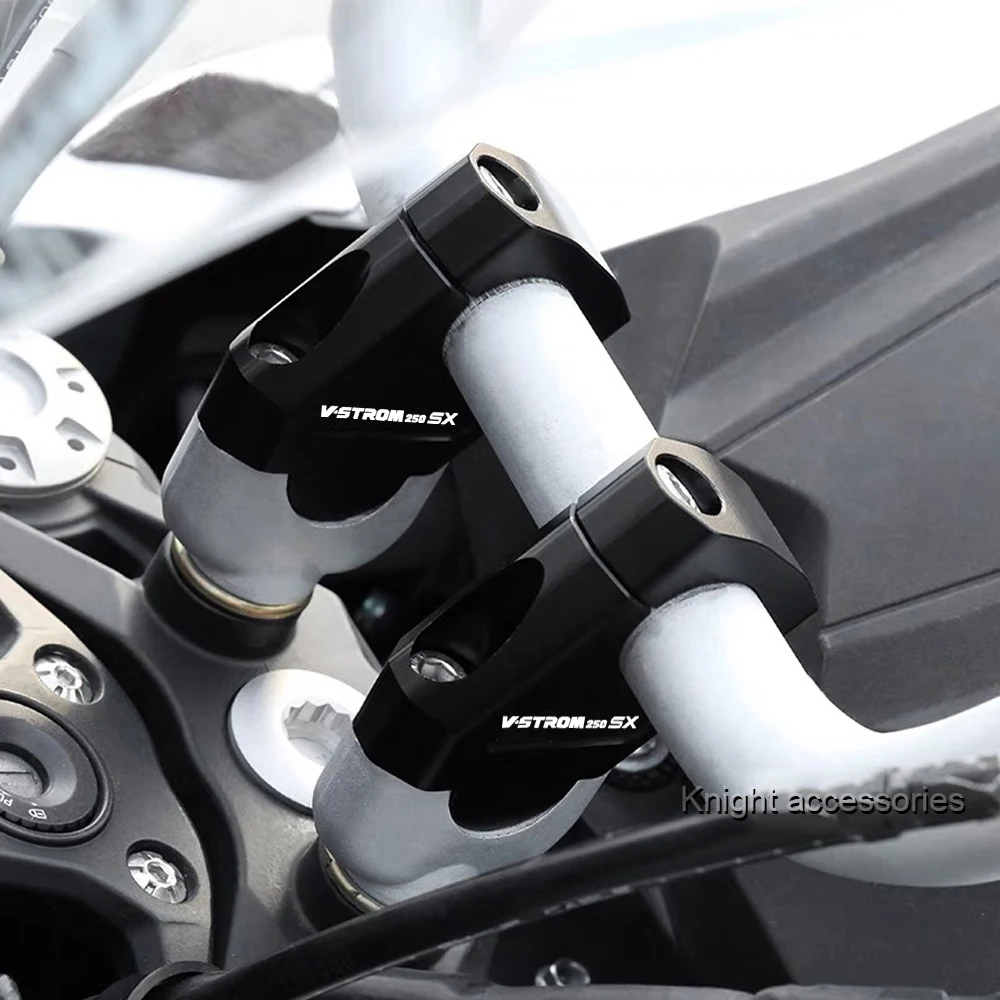 

Motorcycle Handlebar Riser Bar Handle Mount Lifting Clamp Motorcycle Accessories For v-strom250 sx v-strom 250 sx v-strom250sx