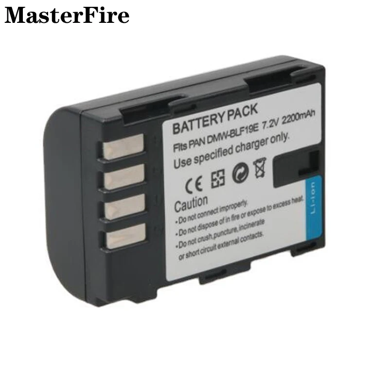 10PCS 7.2V 2200mah Rechargeable Battery DMW-BLF19E DMW BLF19 BLF19E for Panasonic Lumix DMC-GH5 DMC-GH4 DMC-GH3 Camera Batteries