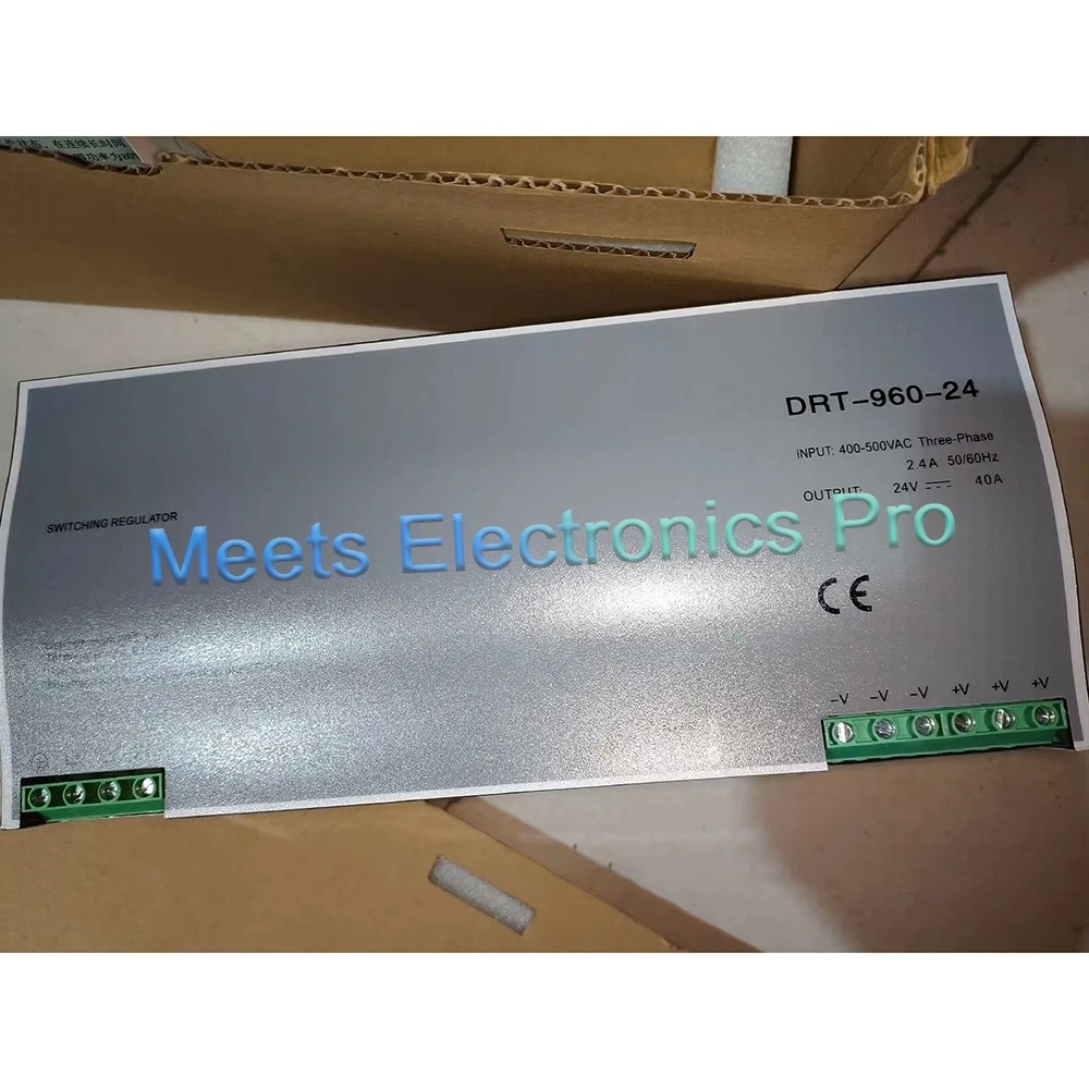 DIN-Rail Power Supplies 380V Output 24V40A DRT-960-24