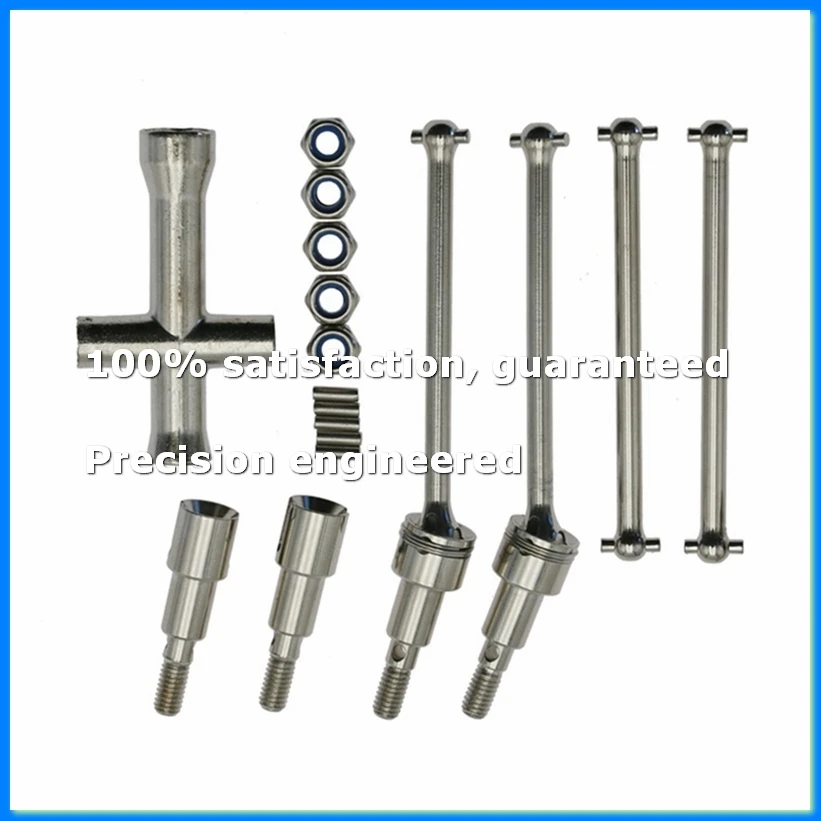 

Metal Front and Rear Drive Shaft CVD for SCY 16101 16102 16103 16201 Pro 1/16 Brushless RC Car Upgrades Parts-SPMI