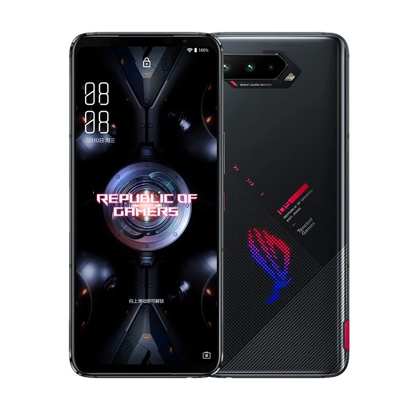 Imagem -02 - Rog-carregamento Rápido para Telemóvel Gaming Rom Global 5g Snapdragon 888 678 144hz Amoled 6000mah 65w Nfc