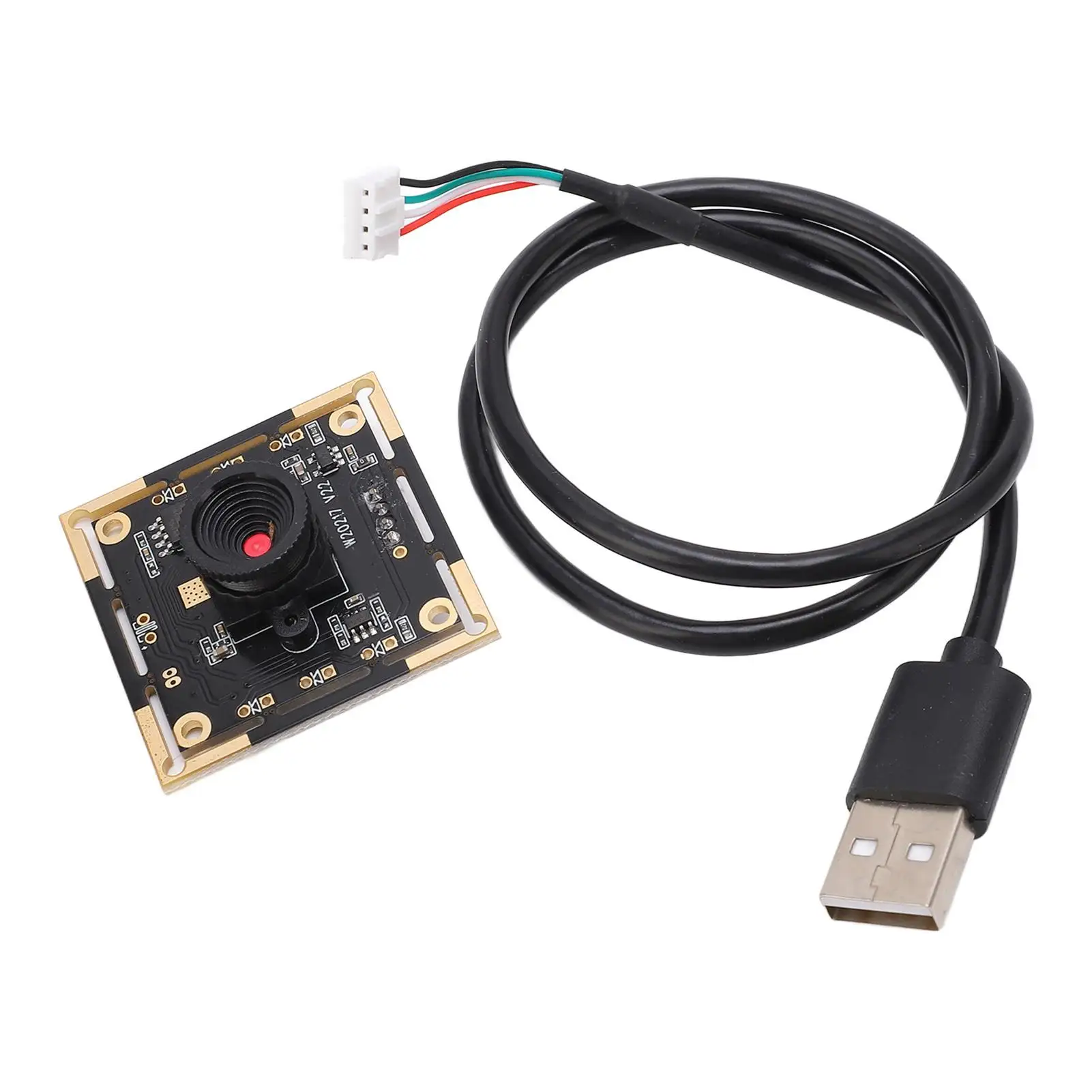 

1MP USB Camera Module 720P 30FPS Face Recognition & QR Code Scanner - 60° Viewing Angle Webcam