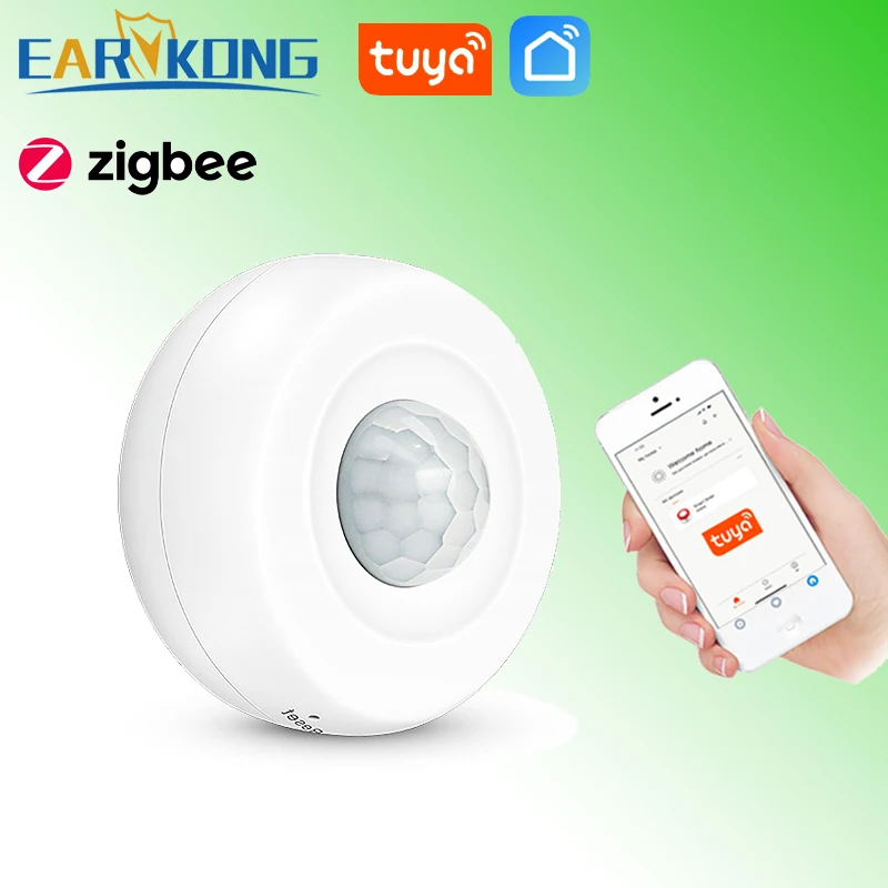 Tuya Zigbee Bewegingssensor Menselijk Lichaam Beweging Pir Sensor Smart Security Systeem Infrarood Alarm Detector