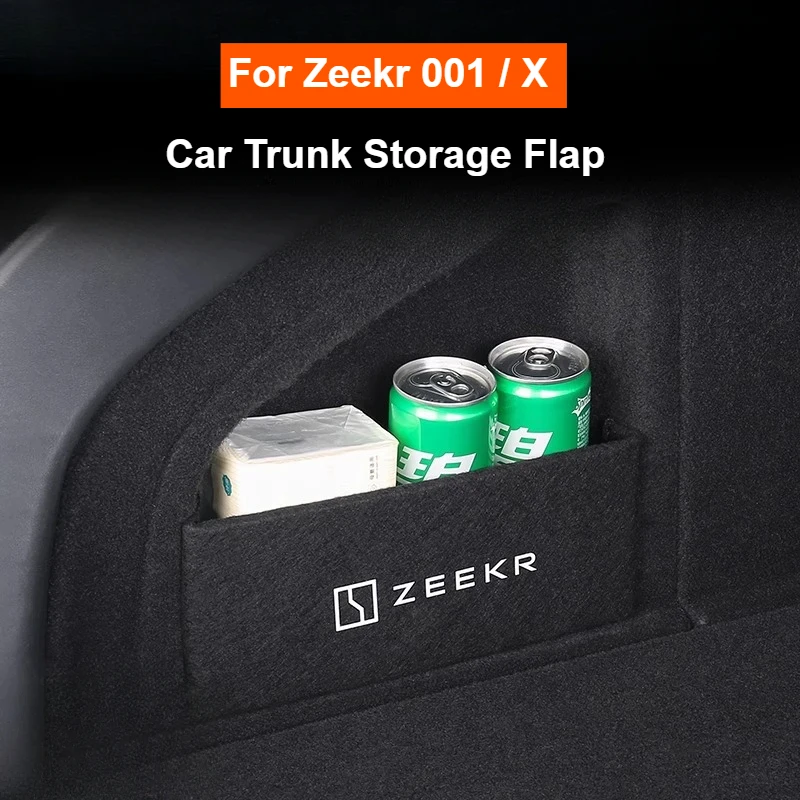 

For ZEEKR 001 X Rear Spare Compartment Partition Rear Trunk Storage Box Interior Modification Trunk Storage Parts For ZEEKR