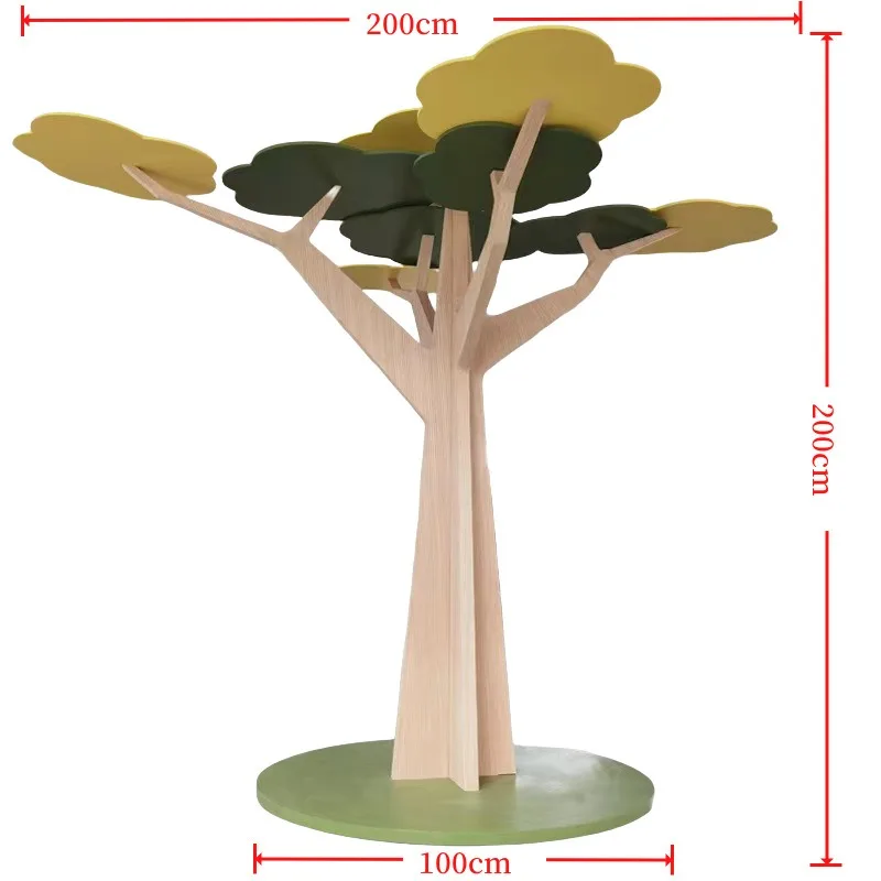 Flower petals umbrella hall landscape ornaments colorful kindergarten furniture art