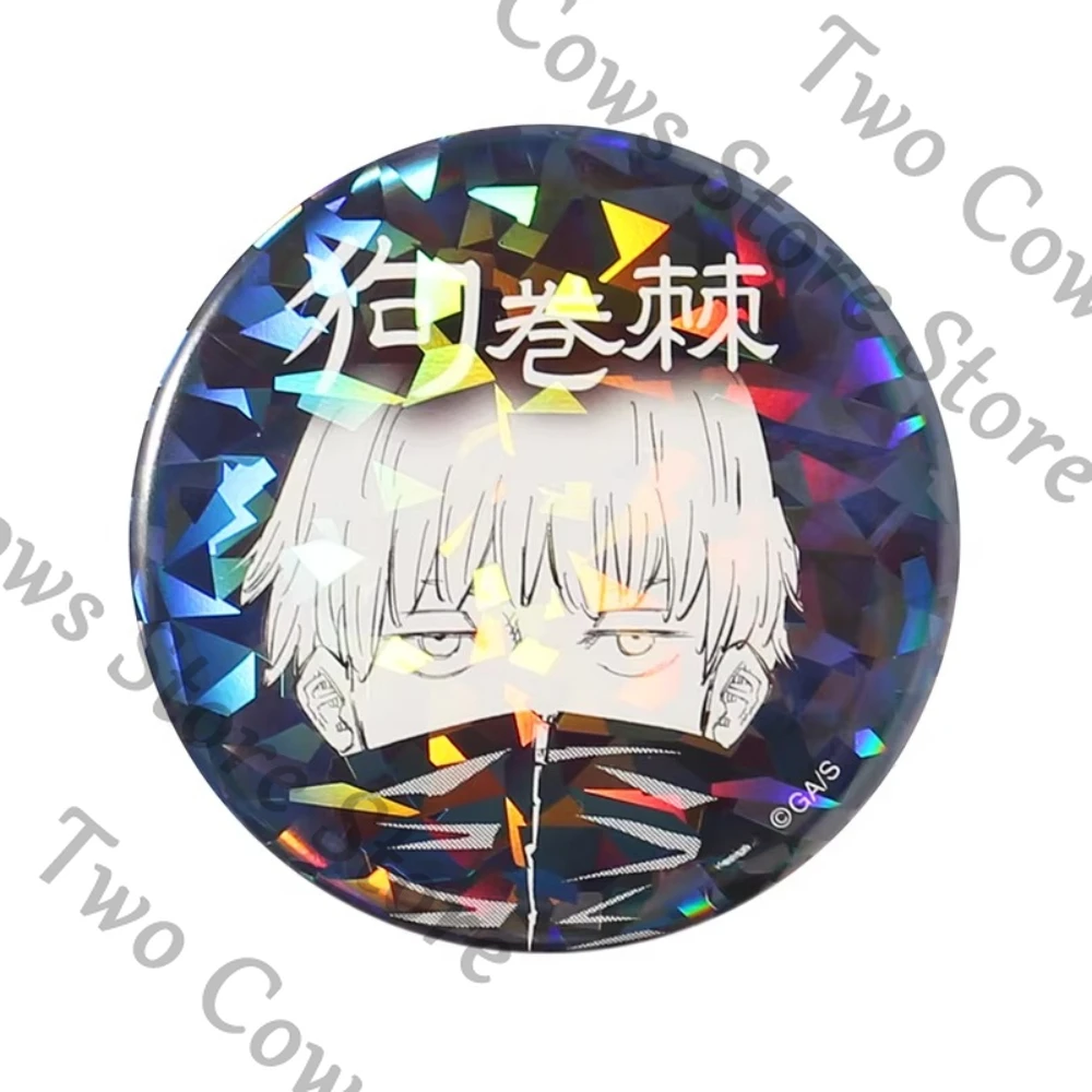Jujutsu Kaisen Itadori Yuji Fushiguro Megumi Kugisaki Nobara Ryomen Sukuna Inumaki Toge Double Flash Badge Ambitus Adorable