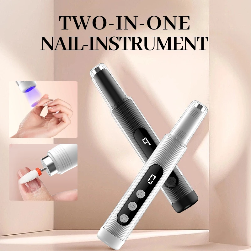Cordless Rechargeable Nail Drill Professional Manicure Tool Gel Nail Polishing Machine