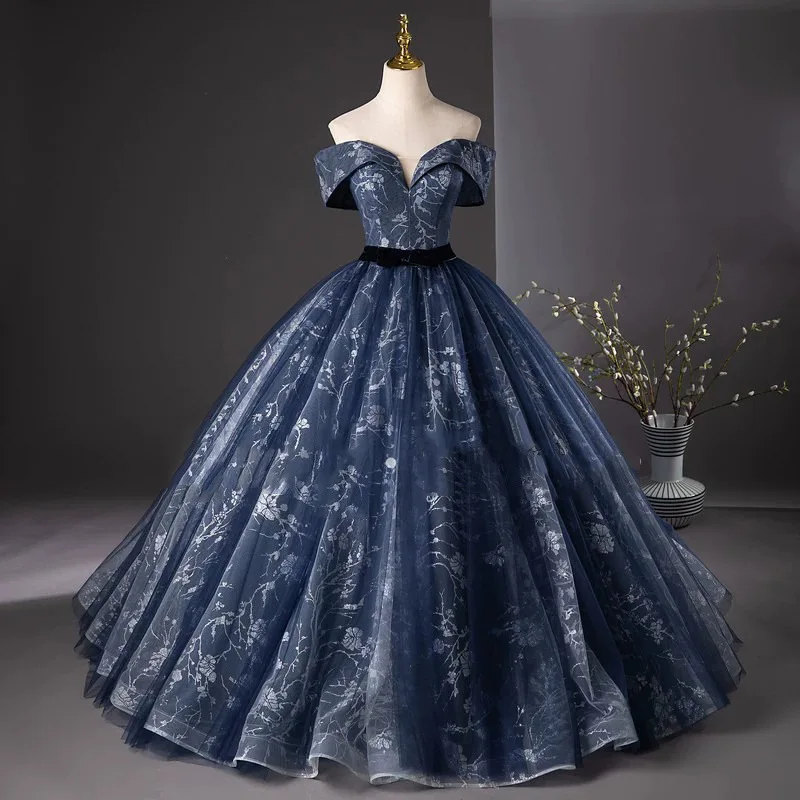 イブニングドレス ドレス 2026 新スタイル 宴会 新ロングスタイル 高級感漂う スリム イベント司会者 ボーカルアート試験ドレス