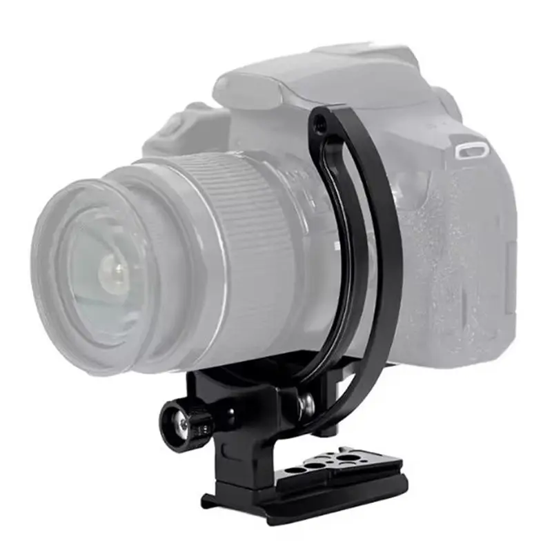 SQPP-Camera Lens Support Camera Horizontal Vertical Bracket For DSLR Camera Horizontal And Vertical Camera Lens Support