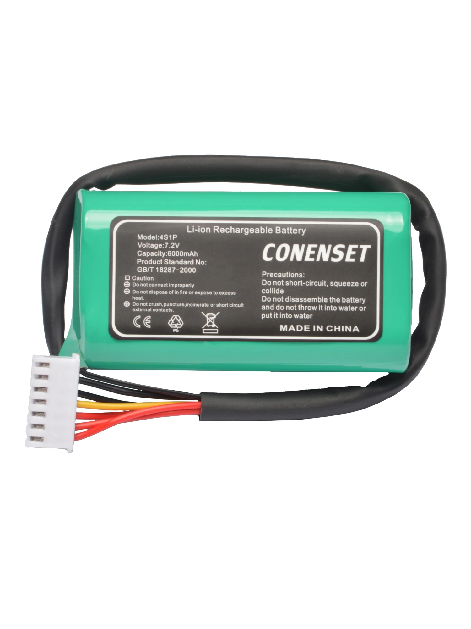 Bateria de alto-falante de substituição 7.2v 5200mah c196a1 para marshall kilburn ii v2 alto-falante sem fio bluetooth TF18650-3200-4S2PA