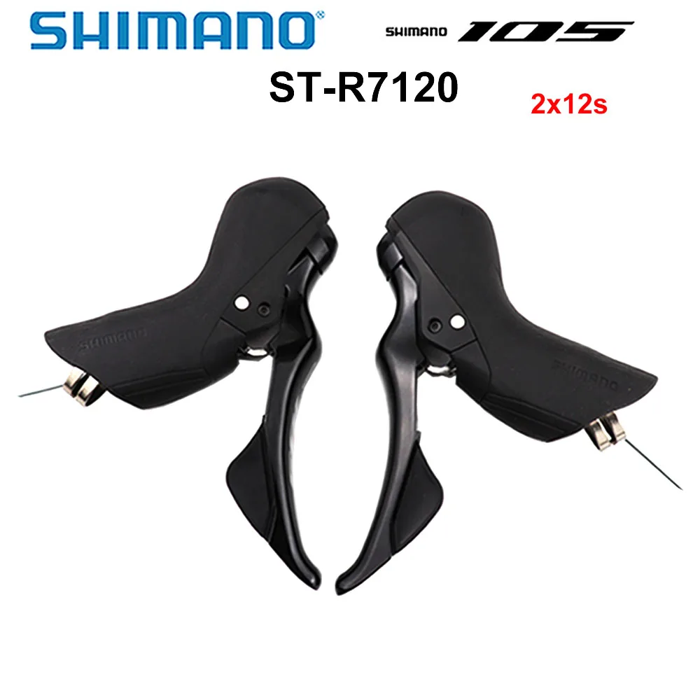

Shimano 105 R7120 Shifter 2x12s R7120 Mechanical Shifter For Hydraulic Disc Brake 2x12Speed Left Right For Road Bike Cycling