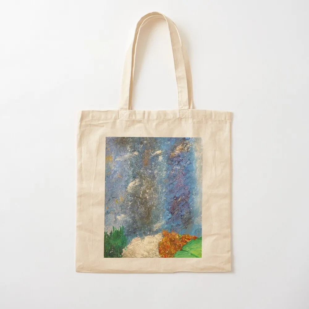 

Seasons Change Tote Bag Woman shopper bag supermarket folding bag Customizable tote Canvas Tote