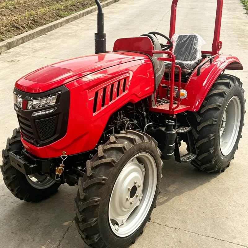 Customized Four-wheel Tractor, High-power Land Tillage Equipment, Wheeled Rotary Tiller,Hot-selling Four-wheel Rotary Cultivator