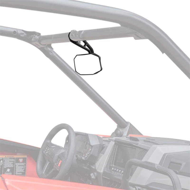 UTV Rear View Center Mirror 1.75\