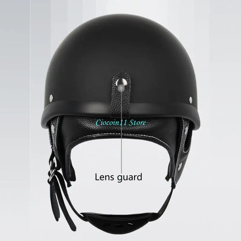 

Y1UB Upgraded Jet Helmet Scooter Helmet Moped Helmet Chopper Vintage for Men Women