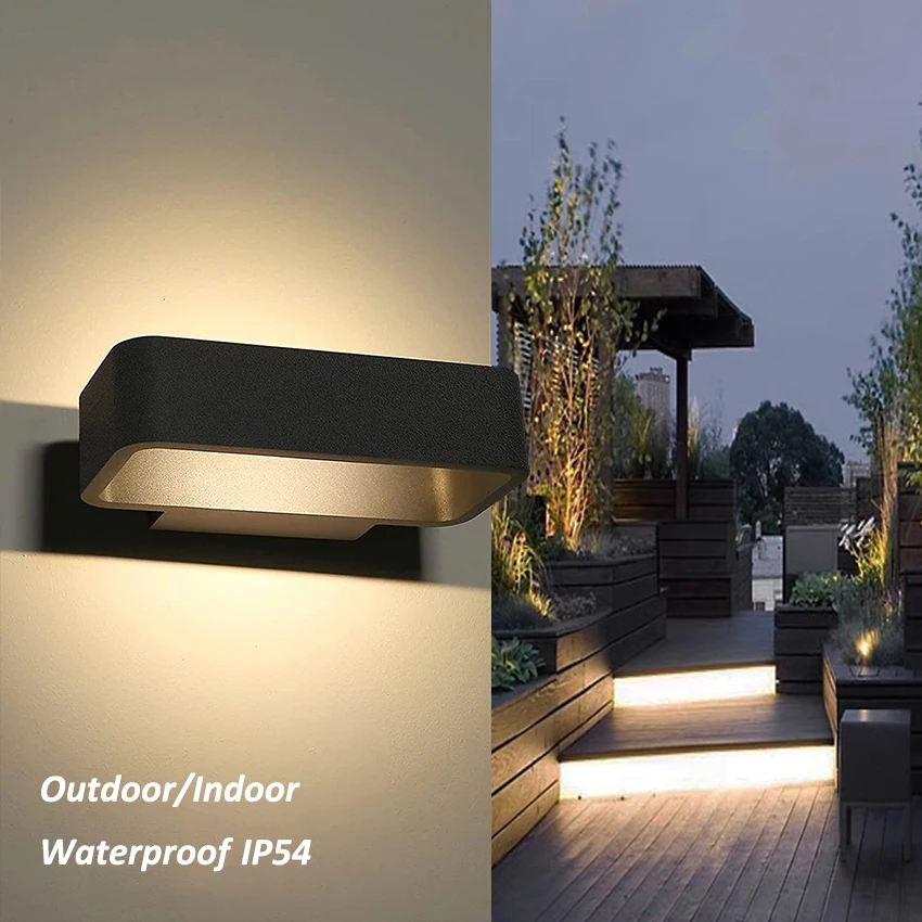 

LED Outdoor Garden Wall light Waterproof IP54 villa Garden Decoration Wall Washer Light Stair Aisle Lighting Wall Lamp