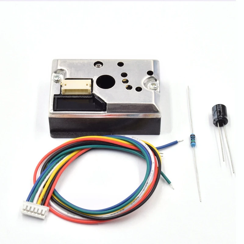 GP2Y1014AU0F GP2Y1010AU0F GP2Y1010AUOF Optical Dust Sensor Smoke Particle Sensor With Cables