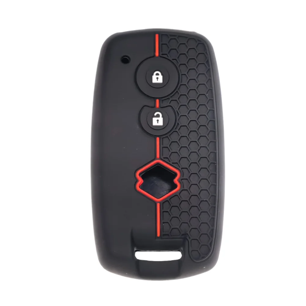 For Suzuki Grand Vitara SX4 S-Cross XL-7 Kuyucha Sch4 Swift 2007-2010 Silicone Car Remote Key Case Cover Shell Keyless Holder