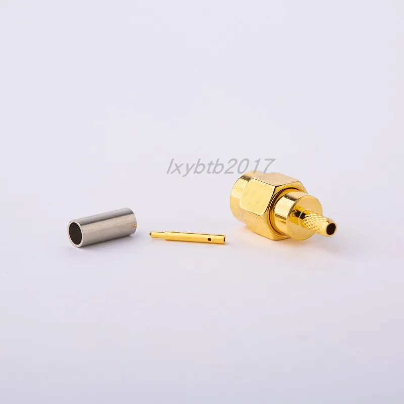 

SMA-J3 connected to RG316 inner screw with RG174 wire SMA-C-J-1.5 cable welding SYV-50-2-1