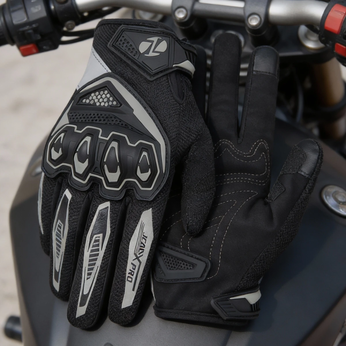 

Men Women Summer Pink Gold Motorcycle Gloves Breathable Motorbike Riding Gloves Anti-fall Touch Screen Motocross Moto Biker