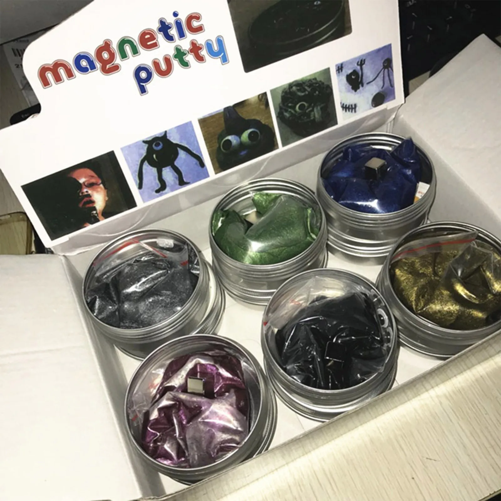 

Six Color Magnetic Stress Relief Toy Children's Handmade Gift