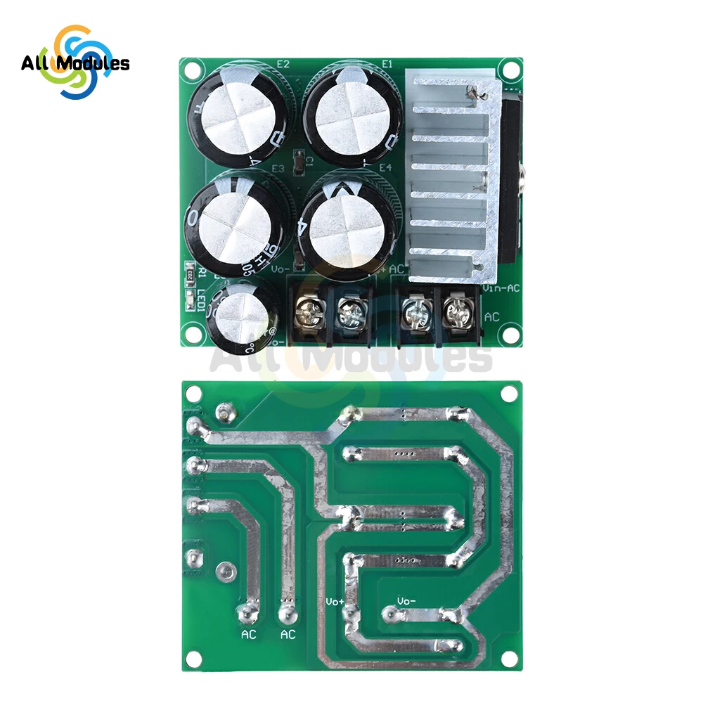 10A Single Power Supply Module Rectifier Filter Board Unregulated Power Supply Board Power Amplifier Single Power Supply Board