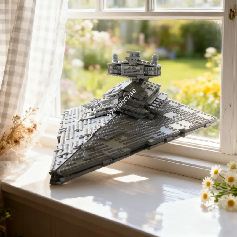 

1879 шт. MOC Имперский разрушитель, большая полная модель, строительные блоки, сборка, сделай сам, рождественские подарки, креативная идея, образовательная игрушка для детей