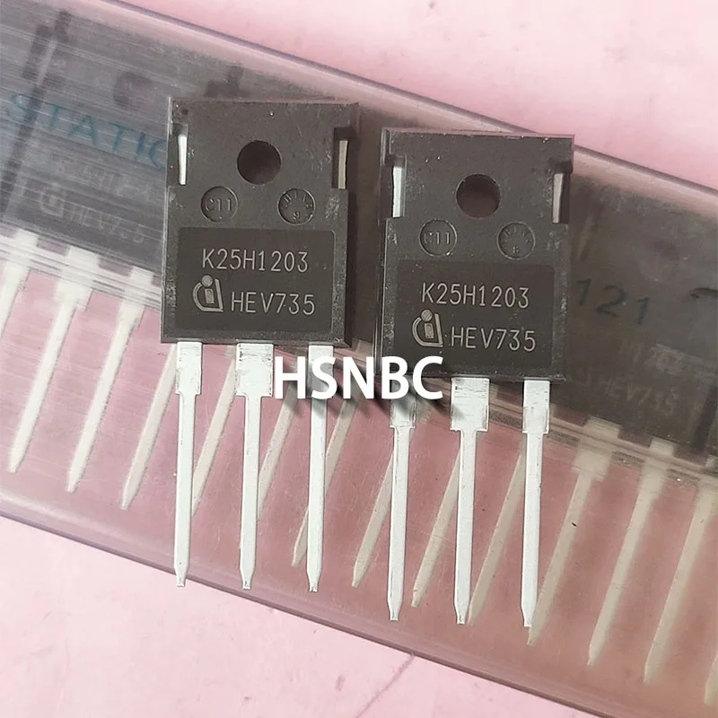 10Pcs/Lot IKW25N120H3 K25H1203 TO-247 1200V 25A IGBT Power Transistor 100% New Original