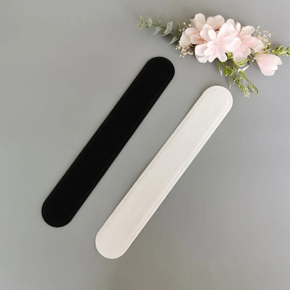 

Hat Sweat Liner Pad Cushion Hats Disposable Sweatband Insert Black Non-woven Fabric