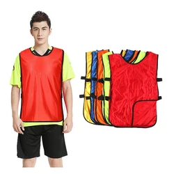 Adult/Kid Team Sports Football Vest Training Soccer Basketball Game Tournament Competition Group Shirt Jersey