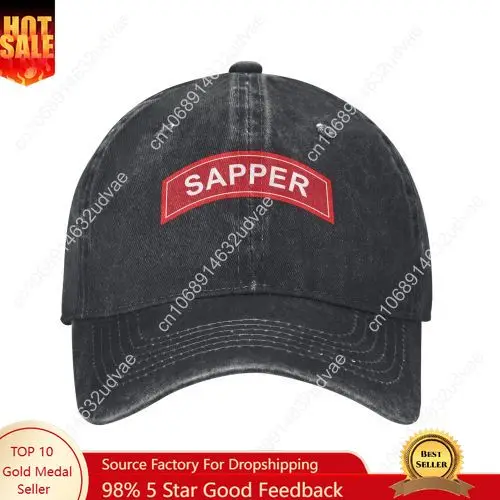

Sapper Hats Mens Womens Sports Baseball Hat Hip Hop Tailor-made DIY Caps Personalized Text Cowboy Trucker Cap