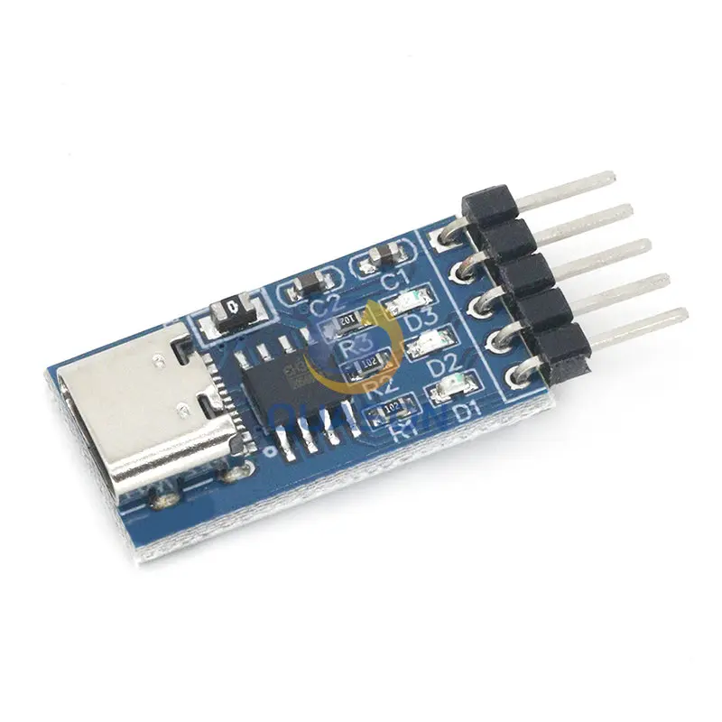 Tipe C USB untuk TTL Serial Port Ch340n Modul Upgrade MCU Download Sikat Line