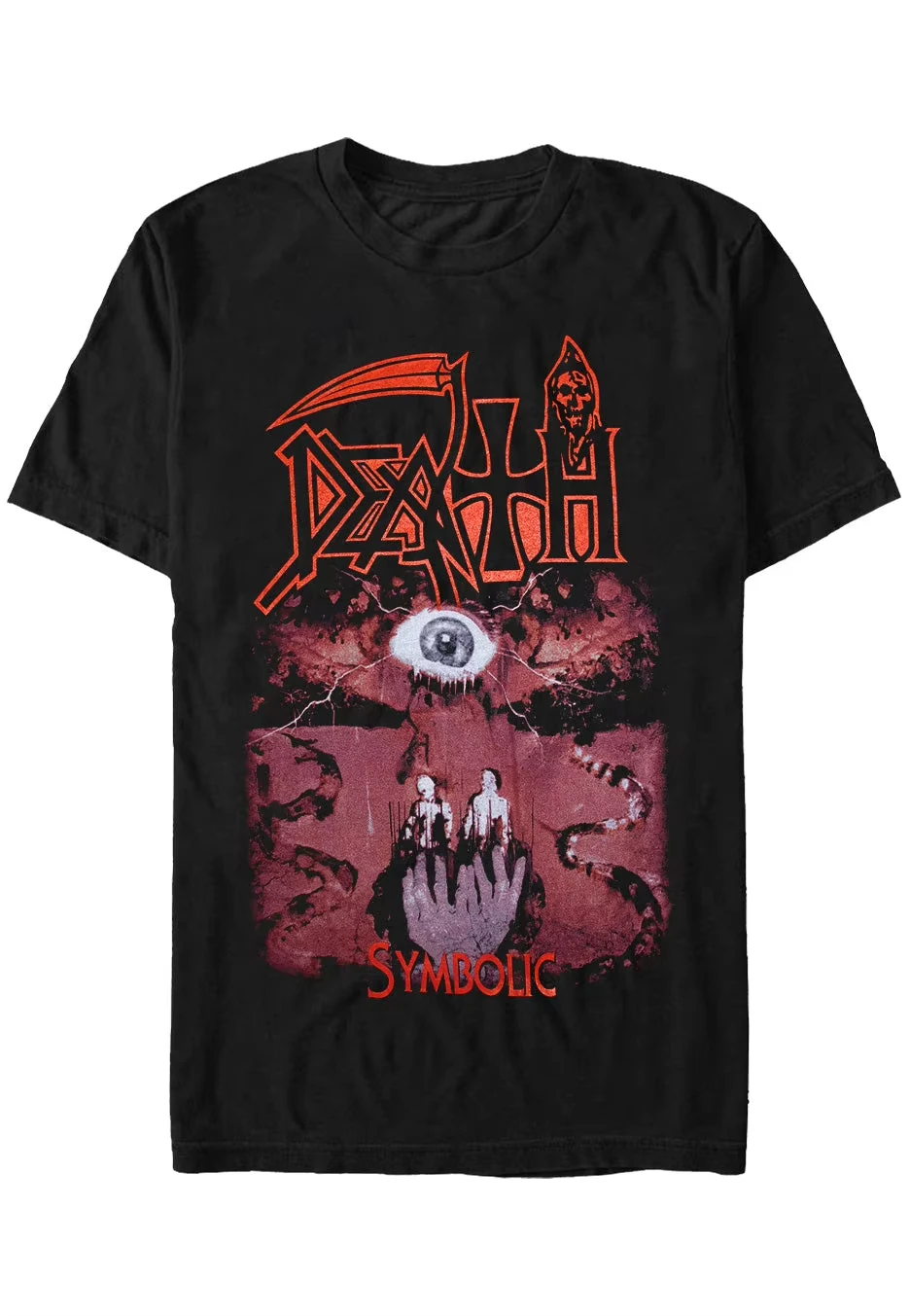 

2025 American Death Metal/Black Metal T-shirt Men's Women's Hip Hop Tee Heavy Metal Cotton Short Sleeves Y2k Men's Clothing