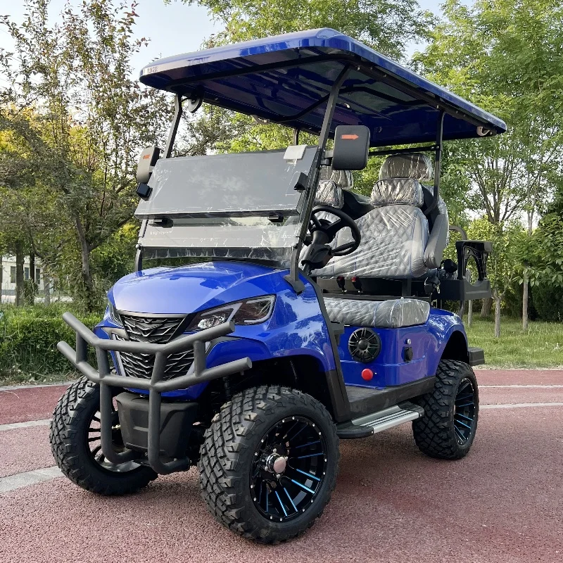 

2025 New High Performance Custom Electric Car Club Hunting Car Practical Golf Cart Electric ATV with Speaker and LED Light