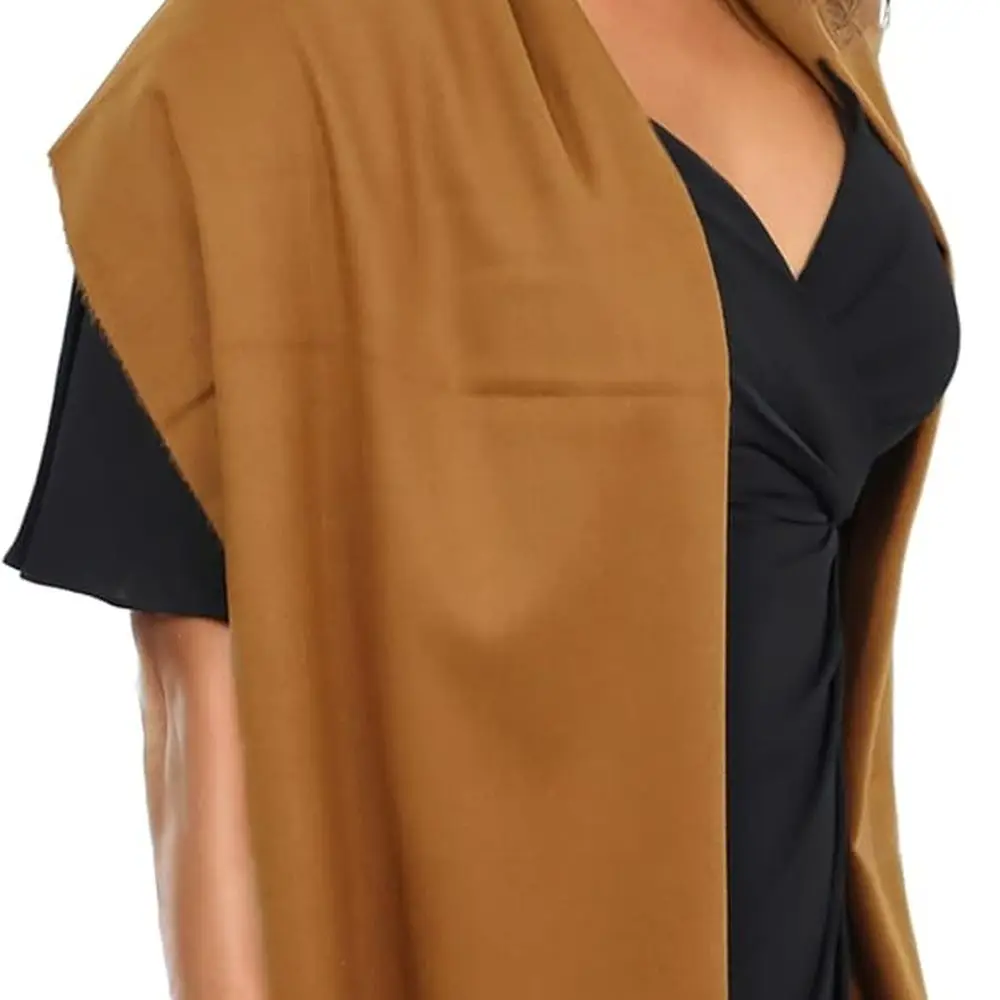 شال الباشمينا الفاخر 100% للنساء - وشاح فاخر ناعم ودافئ - علبة هدية