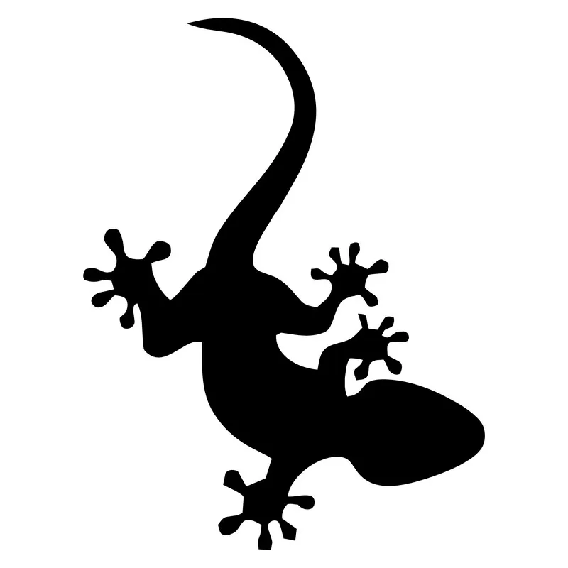 Reptile Lizard Stickers Vinyl Decor Car Window Bumper Sticker Wall Switch Sticker Kids Room Laptop Motorcycle Decoration Decals