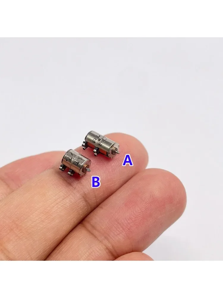 10 mini-moteurs pas à pas ultra-petits 4,5 mm/4,9 mm à arbre en D, micro-moteur de précision 2 phases 4 fils pour objectif d'appareil photo numérique DIY