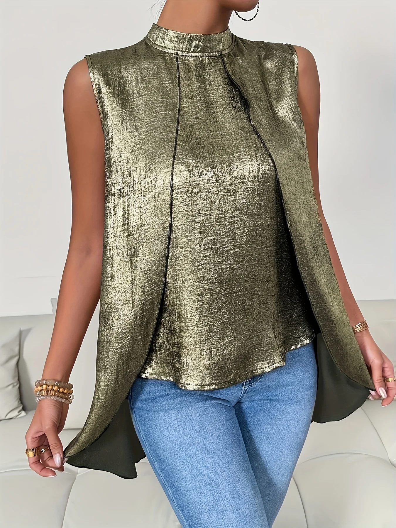 レディースプラスサイズシャツ 夏 シック エレガントシャツ カジュアル レディースファッションシャツ