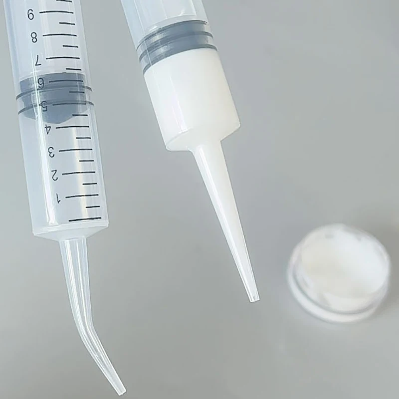 【WAD44】หลอดฉีดยาแบบไม่มีเข็ม ขนาด 12 มล. จำนวน 3/6 ชิ้น สำหรับบรรจุของเหลว หลอดฉีดยาพลาสติกใสสำหรับจ่ายน้ำมันหรือกาว