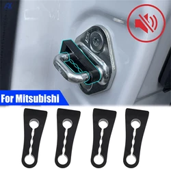 Door Striker Sound Damper Door Lock Buffer Gap Seal For Mitsubishi Pajero Lancer Outlander ASX Montero Shogun Sport L200 Mirage