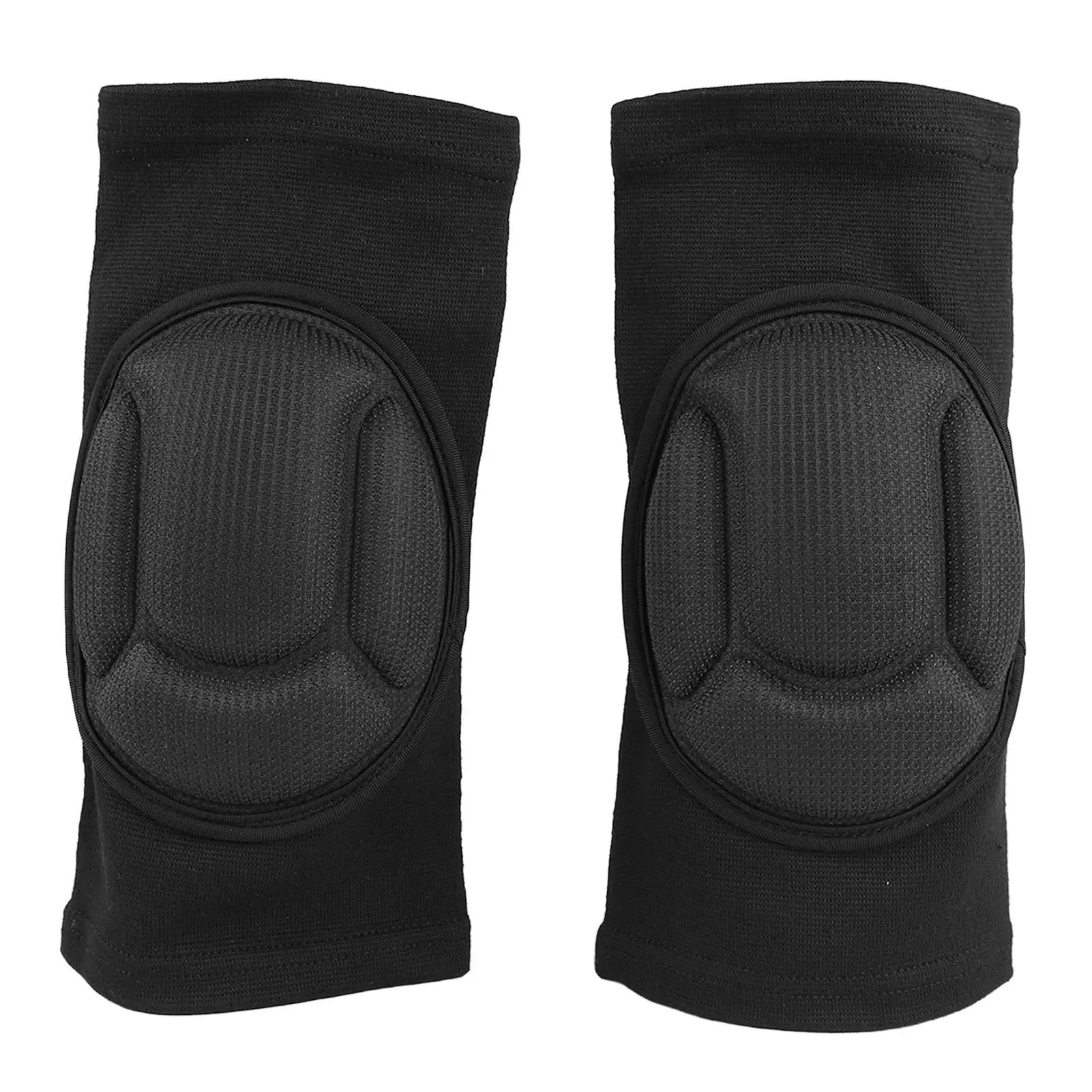 

Black Sports Knee Sleeves Thickened Sponge for running , Elastic Support, Breathable - Joint Pain Prevention