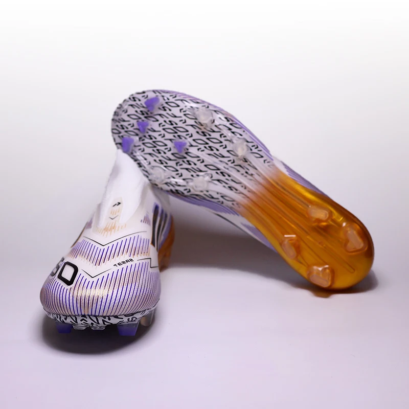 

Long Spikes Mens Football Boots Youth FG Professional Training Studded Fast Soccer Cleats Non Slip Football Shoes for Man 39-45