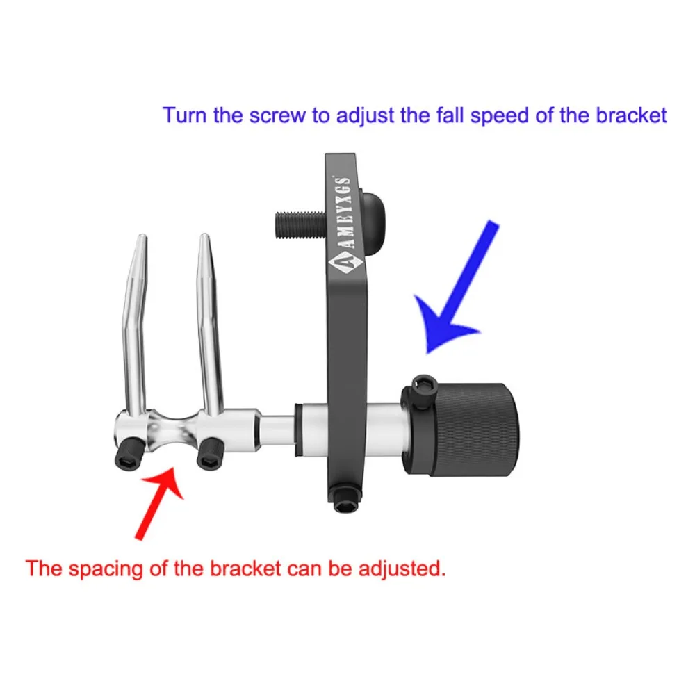 Archery Arrow Rest For Compound Bow Recurve Left/Right Hand Aluminum Alloy Adjustable Shooting Outdoor Hunting Accessory