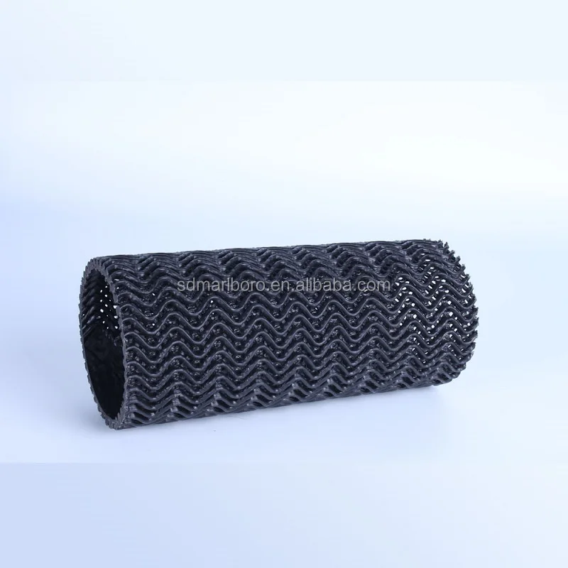 

2025High Quality 3D HDPE Black Plastic Water Permeable Curved Mesh Pipe Tube Wholesale Low Supply Price