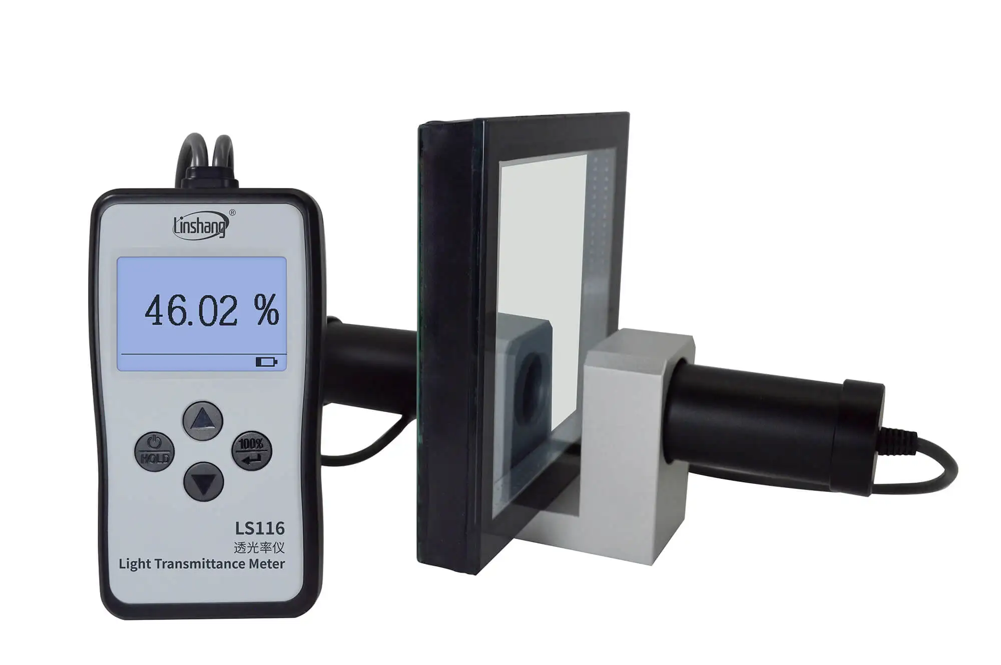 Digital Light Transmittance Meter LS116 Measuring Range: 0.001%-99.8% Automotive Glass Solar Film Transmittance Meter