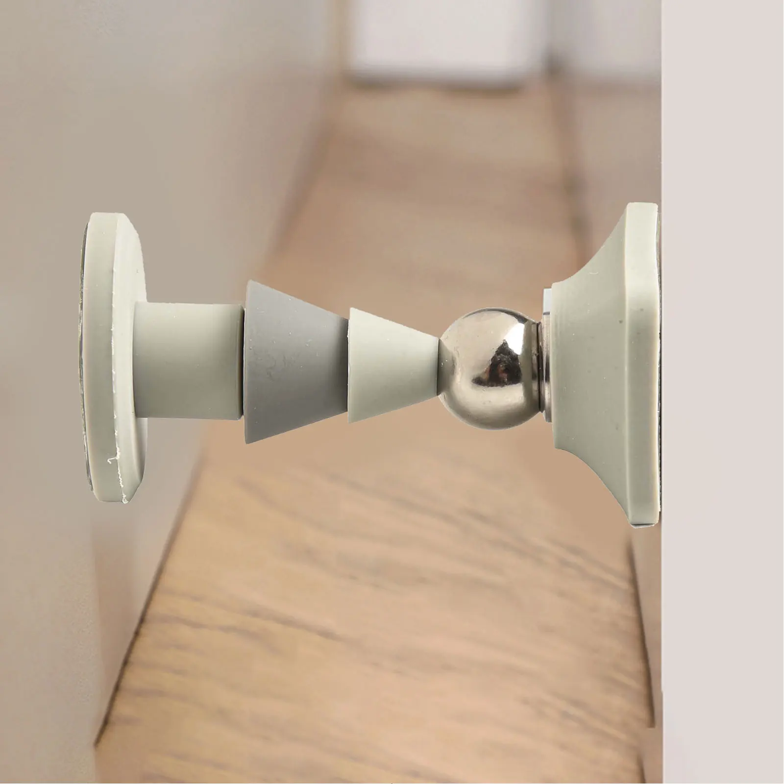 Punch-free Installation Door Catch Stable And Firm Door Catch Strong Magnet Suction Transparent Door Stop Punch-free