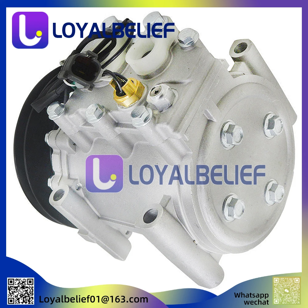 Automotive Air Conditioning Compressor For Mitsubishi Rosa Bus 2002-2007 MK624683 MK623684 MK62AKC200A251B AKC011H258V